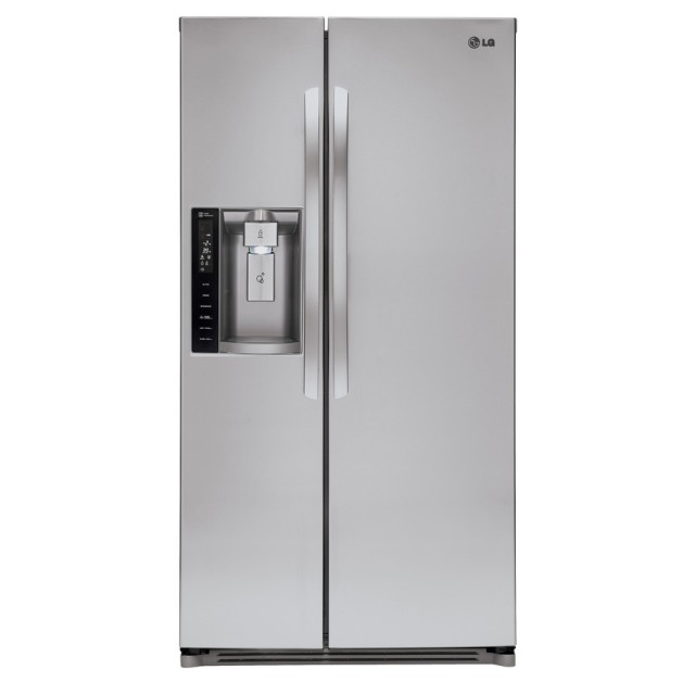 LG LSXS26326S 26.2cu ft SidebySide Refrigerator with Ice Maker (Stainless steel)